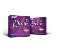 Cordes de guitare - ELIXIR - 16052 - Phosphor Bronze - Son sensible et expressif - Durée de vie prolongée