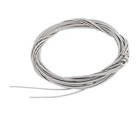 Cordes de Guitare en Acier 4 Pièces, Cordes Basse à Boule, Accessoire de Remplacement Durable - Sonore de Qualité, Facile à Jouer, Adapté Débutants et Professionnels