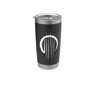 Cordes de guitare Enso Japan Zen Circle Calligraphy Gobelet isotherme en acier inoxydable double paroi