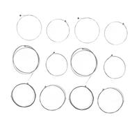 Cordes de Guitare Métalliques, Ensemble de 2 Sets pour Guitare Électrique E203 - Son de Qualité, Résistance à la Corrosion, Tension Stable