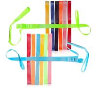 Cordes de Marche pour Garçon et Filles avec Poignées, Lot de 2, Polyester | Sécurité Extérieure pour Maternelle et Crèche, Boucles Adhésives, Prise Facile, Aide à Former la File