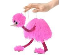 Cordes de marionnettes à Strichia Marionnettes Ostrruz Interactif -fecped Puspet Réaliste Fait De Marionnettes D'Ostrich Pour Un Jeu De Simulation De Marionnettes De Marionnettes D'autruche De