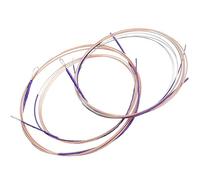 Cordes de Remplacement pour Pipa At-40 4 Pièces, Acier | Vibration Stable, Longue Durée de Service, Pratique et Éducation Musicale, pour Luth Chinois, 4 Pièces