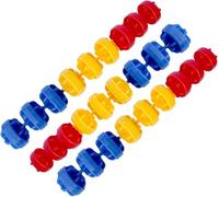 Cordes de sécurité de la Piscine, Corde Flottante Professionnelle for compétitions en eaux Peu Profondes et, séparateurs de couloirs Piscine for plages(15cm,34/111.55FT)