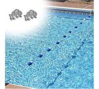 Cordes de sécurité pour piscine de 5 m - Séparateur de profondeur flottant pour une meilleure sécurité et fiabilité de la piscine, parfaite pour les familles et les enfants