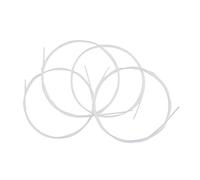 Cordes de ukulélé Baryton, Cordes de ukulélé Ténor avec Matériau en Nylon 4 Pièces/ensemble de Cordes de ukulélé pour Débutants et Passionnés Expérimentés (WHITE)
