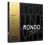 Cordes de violon Thomastik Rondo Gold G Noyau synthétique, argent RG04