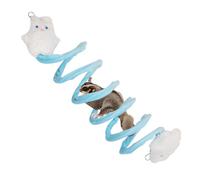 Cordes d'escalade Élastiques pour Planeurs a Sucre,Jouet a Ressort Suspendu avec Crochets Métalliques pour Rats,Oiseaux,Sacs de Miel,Planeurs a Sucre,Furets,Hamsters Écureuils