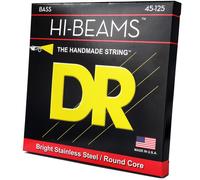 Cordes DR Strings Stainless Steel 5 pour guitare basse acoustique 45-125, noyau rond, HI-BEAMS (MR5-45)