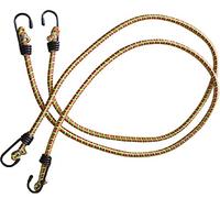 Cordes élastiques Ensemble 2 pièces Crochets Acier 8x2000 mm