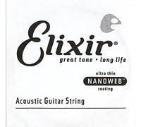 Cordes Elixir® à l'unité en Bronze 80/20 pour guitare acoustique avec revêtement NANOWEB® (.045)