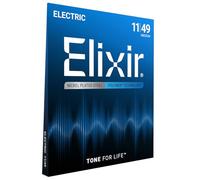 Elixir Jeu de cordes pour guitare électrique 12100 Polyweb – POLYWEB® Medium (.011-.049)