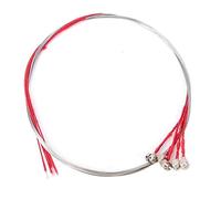 Cordes en acier de rechange de ficelle de violon de cordes de violon E de 5PCS pour la taille de violons 3/4 et 4/4