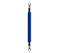 Cordes en Velours, Cordes De Contrôle des Foules pour Restaurants, Musées, Églises, Banques Et Palais De Justice, Crochets Plaqués (Couleur : Bleu, Taille : 150