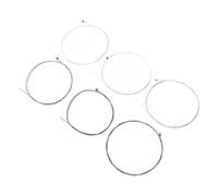 Cordes Guitare Électrique, 6 Pièces Nylon Acier, Rangement Simple - Sons Brillants, Durable, Idéal Pour Musiciens Débutants et Performers