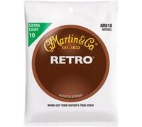 Cordes guitare Martin Strings MM10X RETRO - Monel Extra Light 10/47