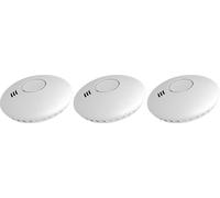 Cordes Haussicherheit Détecteur de fumée sans fil jeu de 3 interconnectable à pile(s) (Ø x H) 108 mm x 34 mm