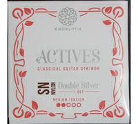 KNOBLOCH ACTIVES Cordes Guitare Classique, Clarté et Projection | SN Nylon, Basses Brillantes avec Aigus Mats, Son Homogène et Équilibré, Jeu Complet de 6 Cordes