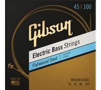 Cordes pour basse Gibson Accessories Flatwound Steel Long Scale Medium 45-100