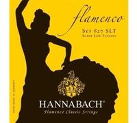 Hannabach cordes pour guitare classique Flamenco série 827 Super Low Tension jeu de 3 cordes basses Made in Germany - 8277SLT
