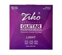 Cordes pour Guitare Electrique, Cordes en Phosphore Bronze pour Guitare Acoustique, Jeu de 6 Cordes de Guitare, Cordes Nylon Premium pour Guitare Classique, Concert & Acoustique (Légère)