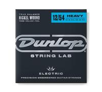 Cordes pour guitare électrique Dunlop DEN1254 Heavy 12-54 Nickel