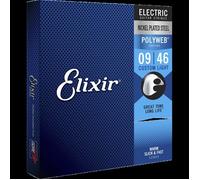Elixir Cordes pour guitare électrique POLYWEB Custom Light (.009-.046)