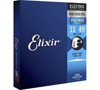 Elixir Jeu de cordes pour guitare électrique 12100 Polyweb – POLYWEB® Medium (.011-.049)