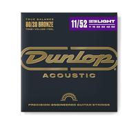 Jim Dunlop – Cordes pour guitares acoustiques – Bronze phosphore – Jauge moyenne 11-52