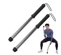 Cordes pour l'entraînement Physique - Bâtons d'équipement de Fitness | 2 Cordons de renforcement Musculaire légers, équipement de Tige à Ressort de Remplacement pour Gymnastique à Domicile, FI