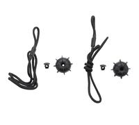 Cordes pour Tablette Arrière De Voiture Compatibles avec Golf 6 GTI R20 Mk5, Sangles De Fixation pour Porte-Bagages De Coffre, Petite Boule, Référence 1K6863447A