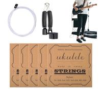 Cordes Pour Ukulélé Baryton, 5 Ensembles De Cordes Universelles En Nylon Longue Durée - Pour Ukulélé De Concert, Pour L'exercice Du Guitariste Luthier Musique Voyage École Vacances En Plein Air