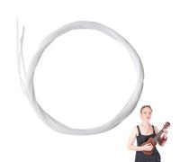 Cordes pour ukulélé de concert | Tuning de remplacement 4 pièces/ensemble - Enrouleur de cordes blanc pour Ukelele Soprano Concert et Ukelele ténor 21/23/26in