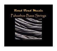 Kala Jeu de cordes U-Bass Pahoehoe Road Toad – 4 cordes polyuréthane – noires