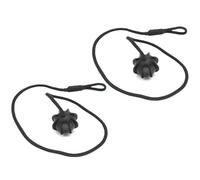 Cordes tablettes à colis Compatible avec Skoda Pour Citigo 2011-2020 Pour Scala 2017-2020 2 Pièces Couverture Cordon Chaîne Tablette Arrière Voiture Clips Sangle Clips 1Z5867769 5E5863634
