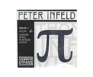Cordes Thomastik Violon Vision Noyau synthétique Peter Infield Les nouvelles cordes de violon Peter Infeld ont été spécialement développées pour les musiciens exigeants;Riche palette de couleurs sonores;Plage dynamique élevée;Réponse rapide de l'archet;Stabilité de l'accord;Choix de 3 cordes Mi et 2 cordes Ré;La toute première corde de Mi recouverte de platine;Mi acier chromé, revêtement platine; PI01PT