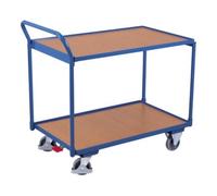 Cordes VARIOfit Chariot de table avec 2 plateaux 985 × 595 mm Poignée coulissante vers le haut Quantité:1