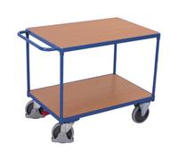 Cordes VARIOfit Chariot de table lourd avec 2 plateaux 1 000 x 700 mm Quantité:1
