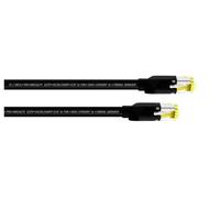 Cordial 15532 RJ45 Câble réseau, câble patch CAT 5e S/UTP 0.30 m noir gaine PUR 1 pc(s)