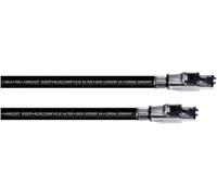 Cordial 15612 RJ45 Câble réseau, câble patch CAT 6a SF/UTP 5.00 m noir gaine PUR 1 pc(s)