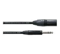 Cordial Câble audio stéréo CPM 5 MV – XLR mâle / jack – 5 m