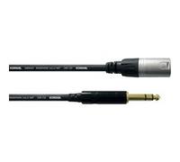 Cordial Câble Audio Stéréo XLR Mâle/jack Mâle Stéréo 9M Câbles XLR et jack symétrique G