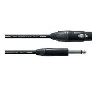 CORDIAL - CPM 2,5 FP - Câble Microphone XLR Mâle 3 broches vers Jack 6,35 mm Mono - 2,50 m
