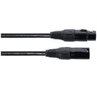 Cordial ED 3 FM XLR Câble de liaison [1x XLR femelle 3 pôles - 1x XLR mâle 3 pôles] 3 m noir