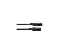 Cordial ED 5 FM XLR Câble de liaison [1x XLR femelle 3 pôles - 1x XLR mâle 3 pôles] 5 m noir