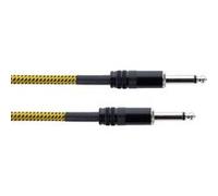 Cordial - ECL EI3PP-TWEED-YE - Câble guitare jack 3 m tweed jaune
