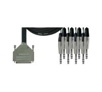 Cordial - Câble interface numérique D-Sub/8x Jack stéréo 3m - E FD3DVT