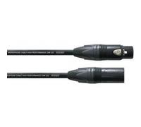 Câble de liaison XLR [1x XLR femelle - 1x XLR mâle] Cordial CPM 10 FM noir 10.00 m