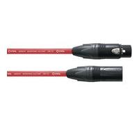 Cordial Câble Micro XLR 10 M Rouge