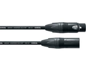 CORDIAL câble série PEAK XLR mâle / XLR femelle 15 m